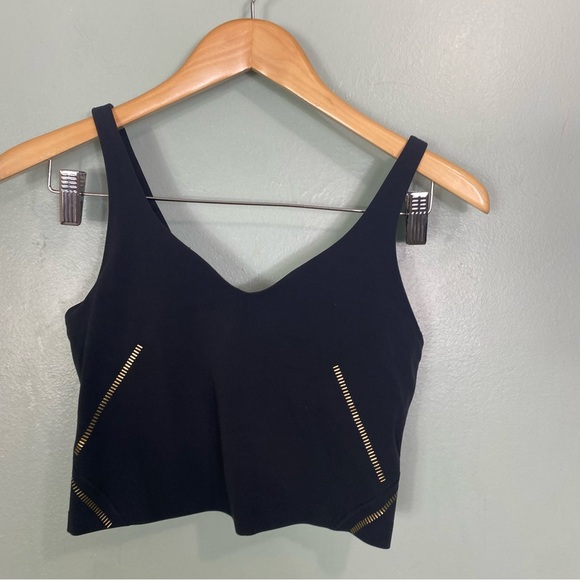 lululemon athletica Tops - Lululemon Align Tank Black Gold Size 6‎